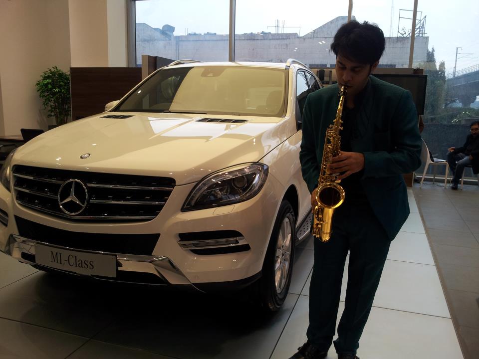 best saxophone artist mysore